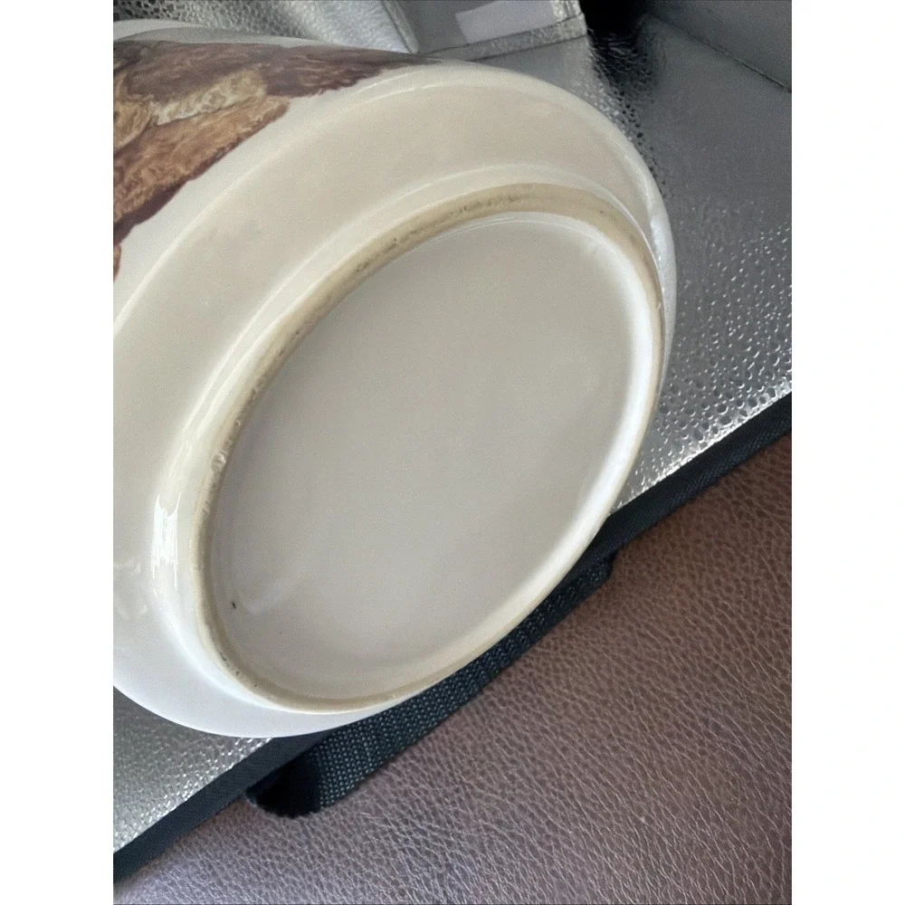 American Cocker Spaniel Treat Jar Buff Approx. 10